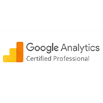 Google analytics certification logo