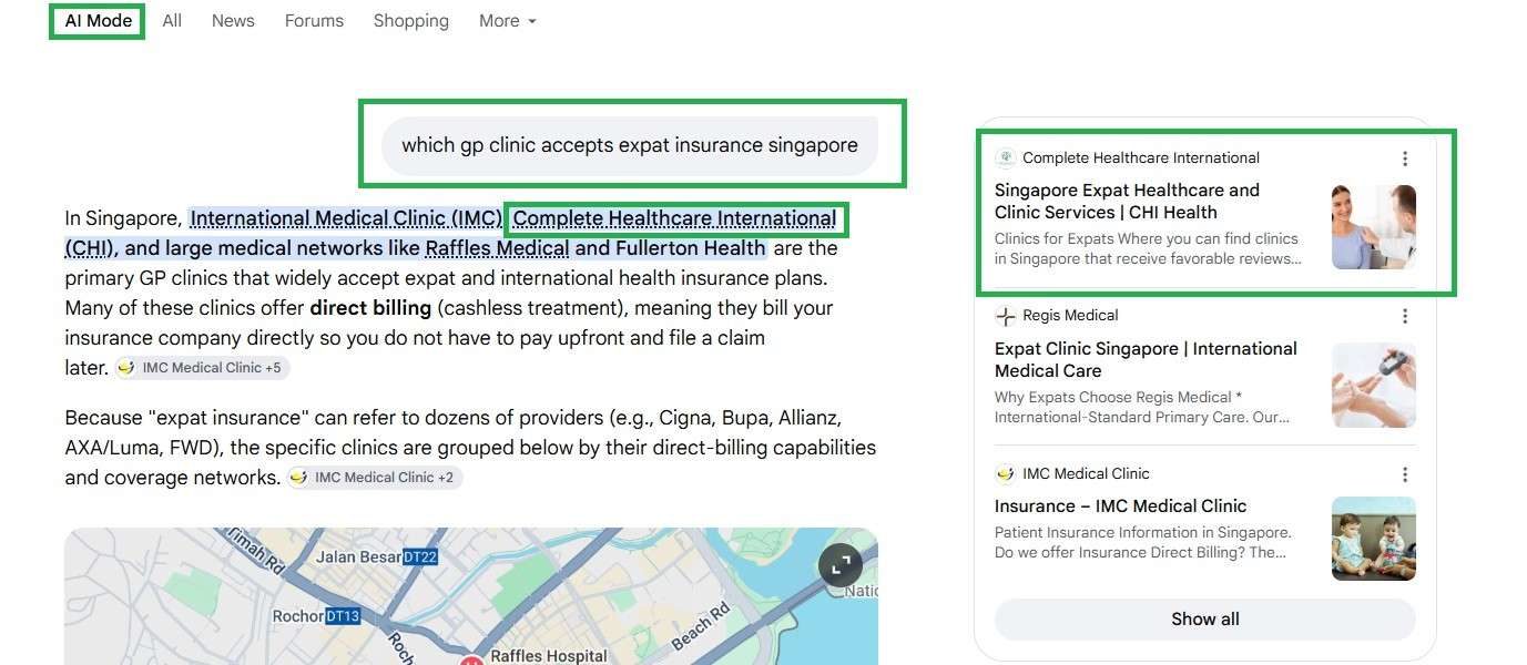 GP Clinic Accepts Expat Insurance Singapore